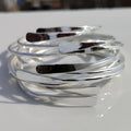 Vintage Bohemian Style Wide Cuff Stackable Bracelet