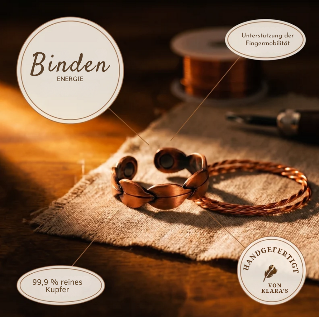 Klara’s Binden Kupferring
