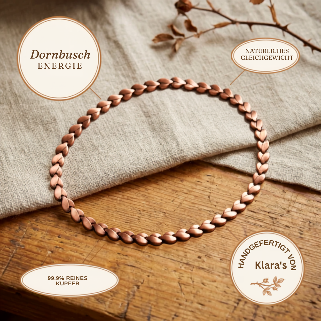 Klara's Dornbusch Kupferhalskette