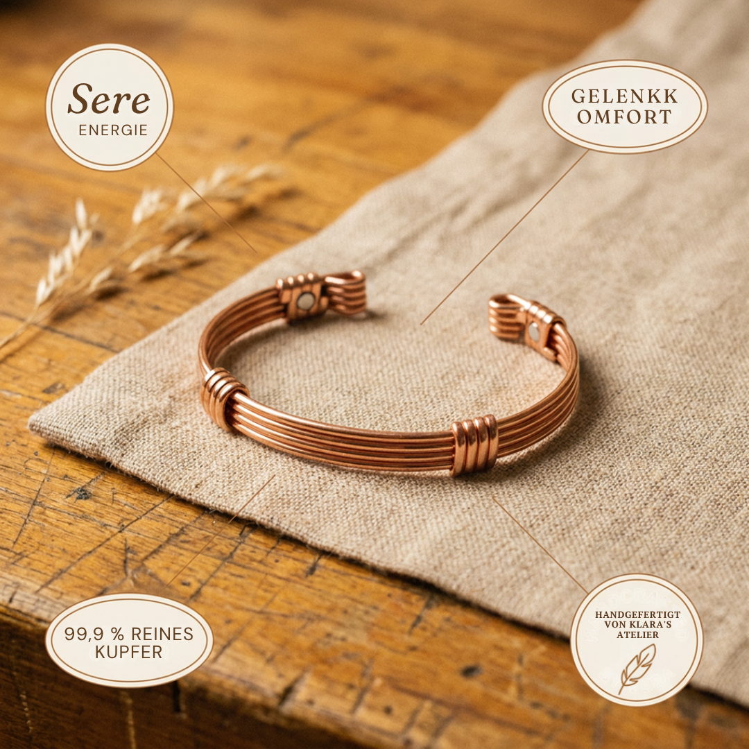 Klara’s Sere Kupferarmband