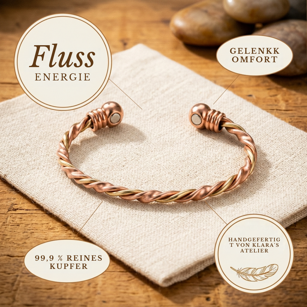 Klara’s River Kupferarmband
