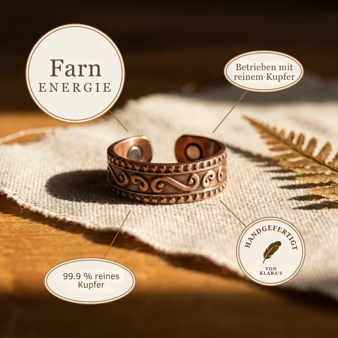 Klara’s Farn Kupferring