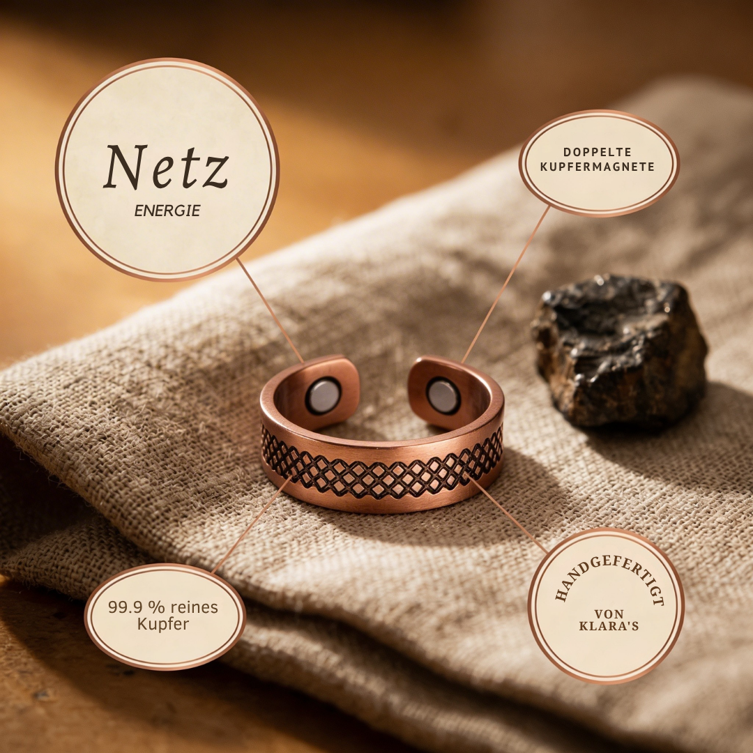 Klara’s Netz Kupferring