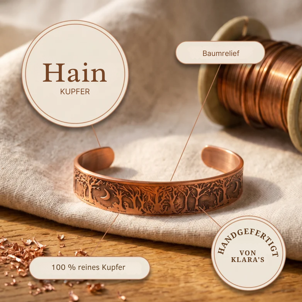 Klara's Hain Kupferarmband