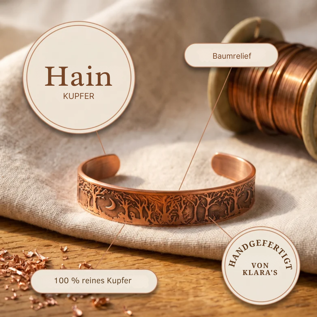Klara's Hain Kupferarmband