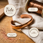 Klara's Tide Kupferarmband