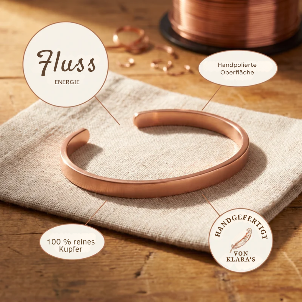 Klara's Fluss Kupferarmreif