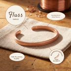 Klara's Fluss Kupferarmreif