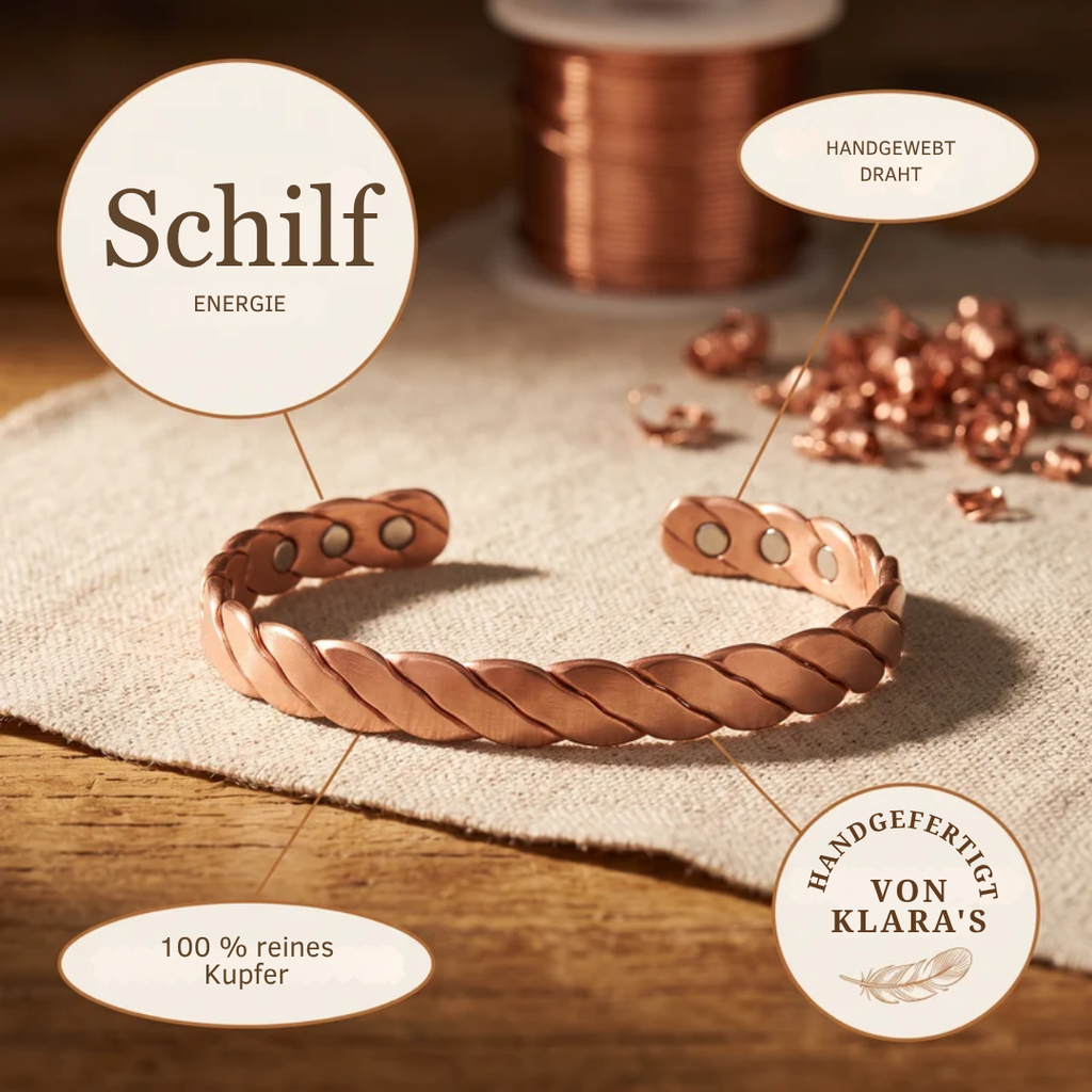 Klara's Schilf Kupferarmreif