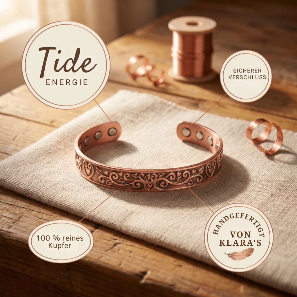 Klara's Tide Kupferarmreif