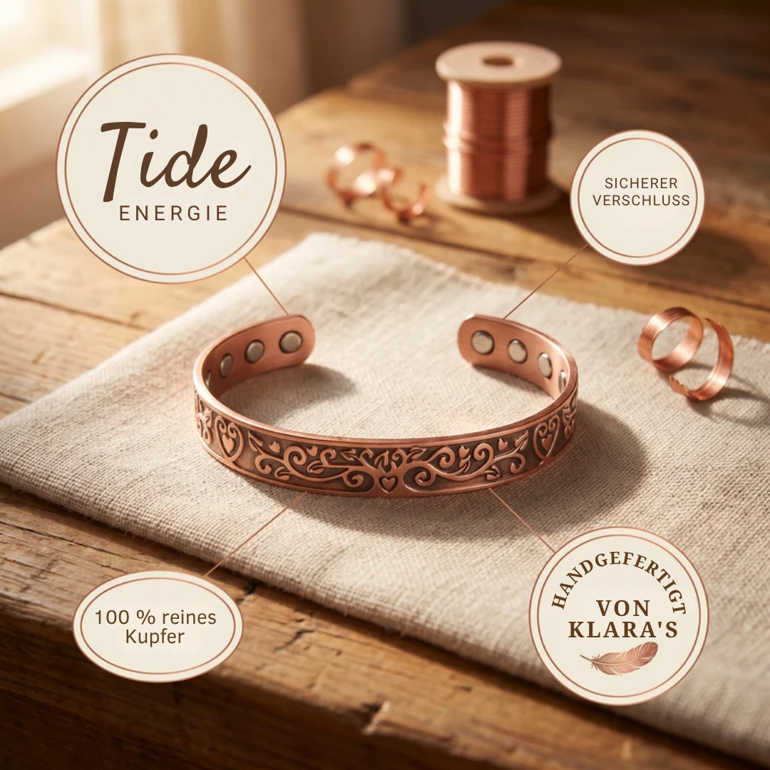 Klara's Tide Kupferarmreif