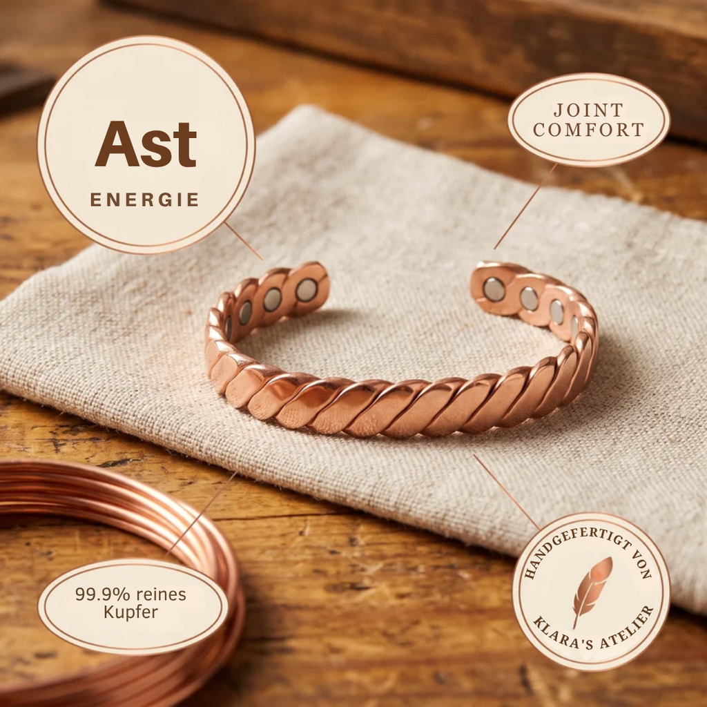 Klara's  Ast Kupferarmreif