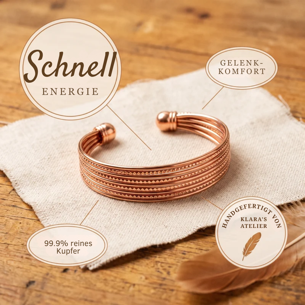 Klara’s Schnell Kupferarmband