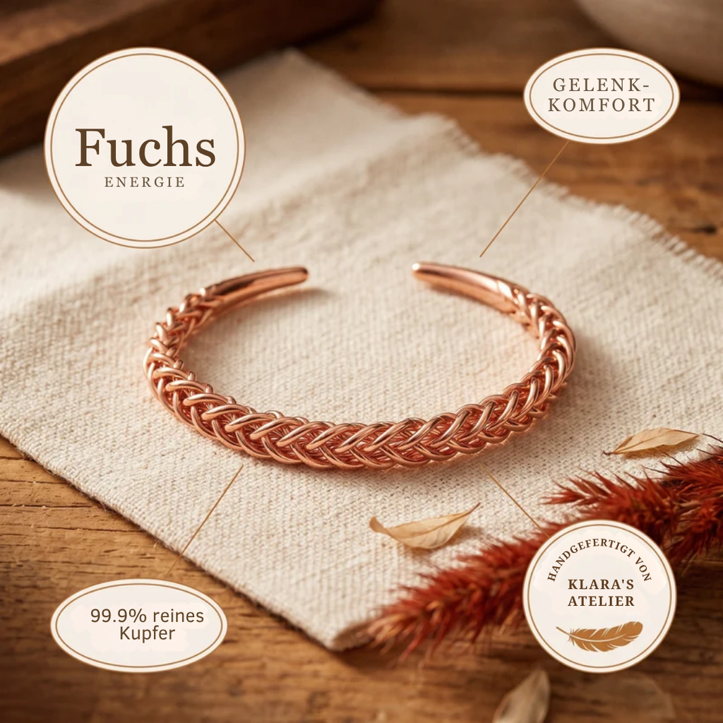 Klara’s Fuchs Kupferarmband