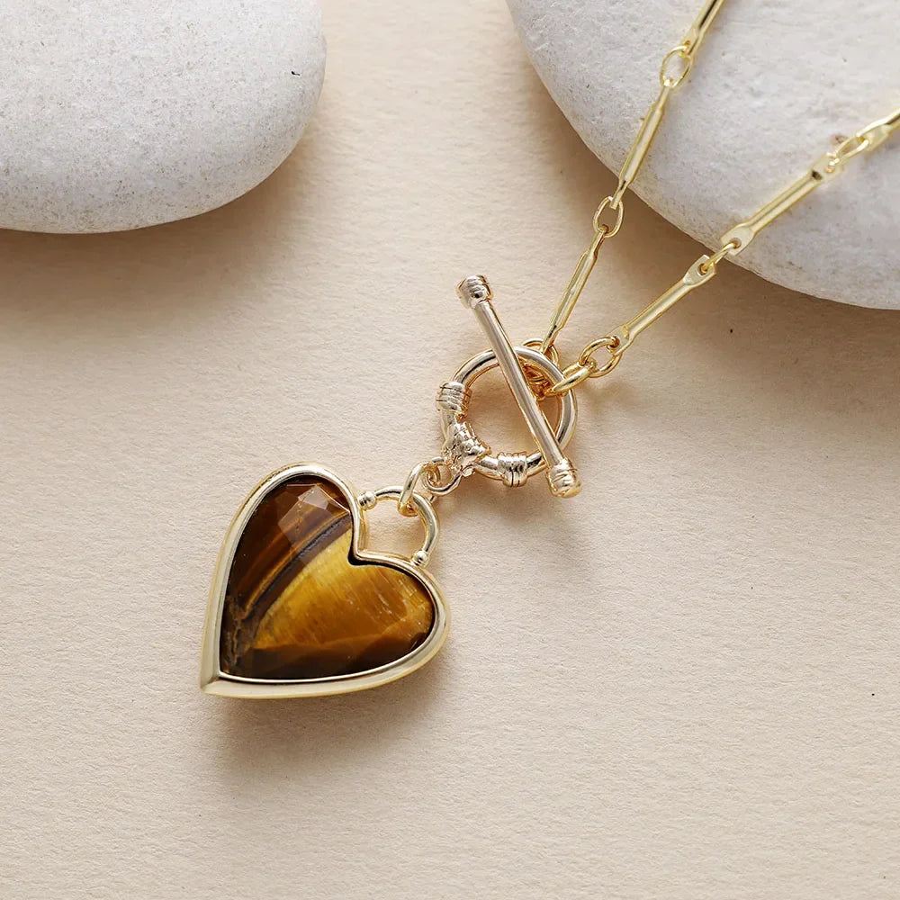 Elegante vergoldete Gliederkette „Love Bound“
