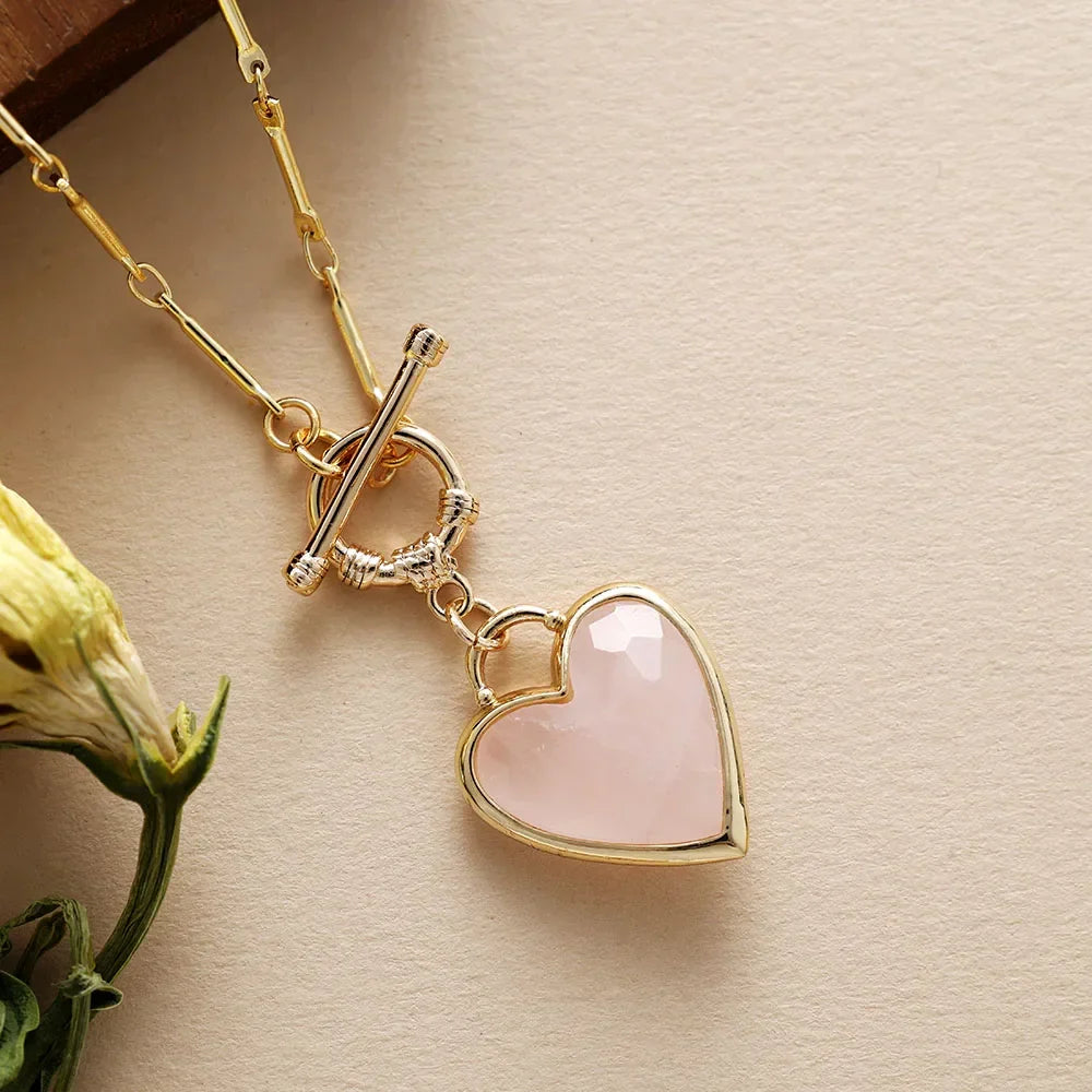 Elegante vergoldete Gliederkette „Love Bound“