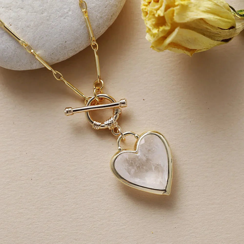 Elegante vergoldete Gliederkette „Love Bound“