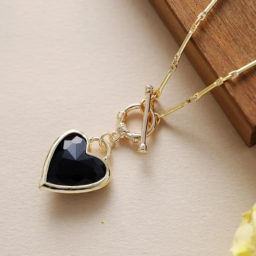 Elegante vergoldete Gliederkette „Love Bound“