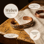 Klara’s Weave Kupferarmband