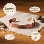 Klara’s Crest Kupferarmband