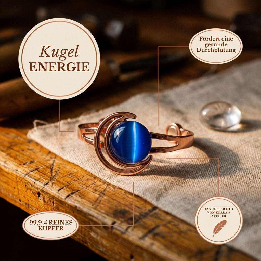 Klara’s Sphere Kupferarmreif