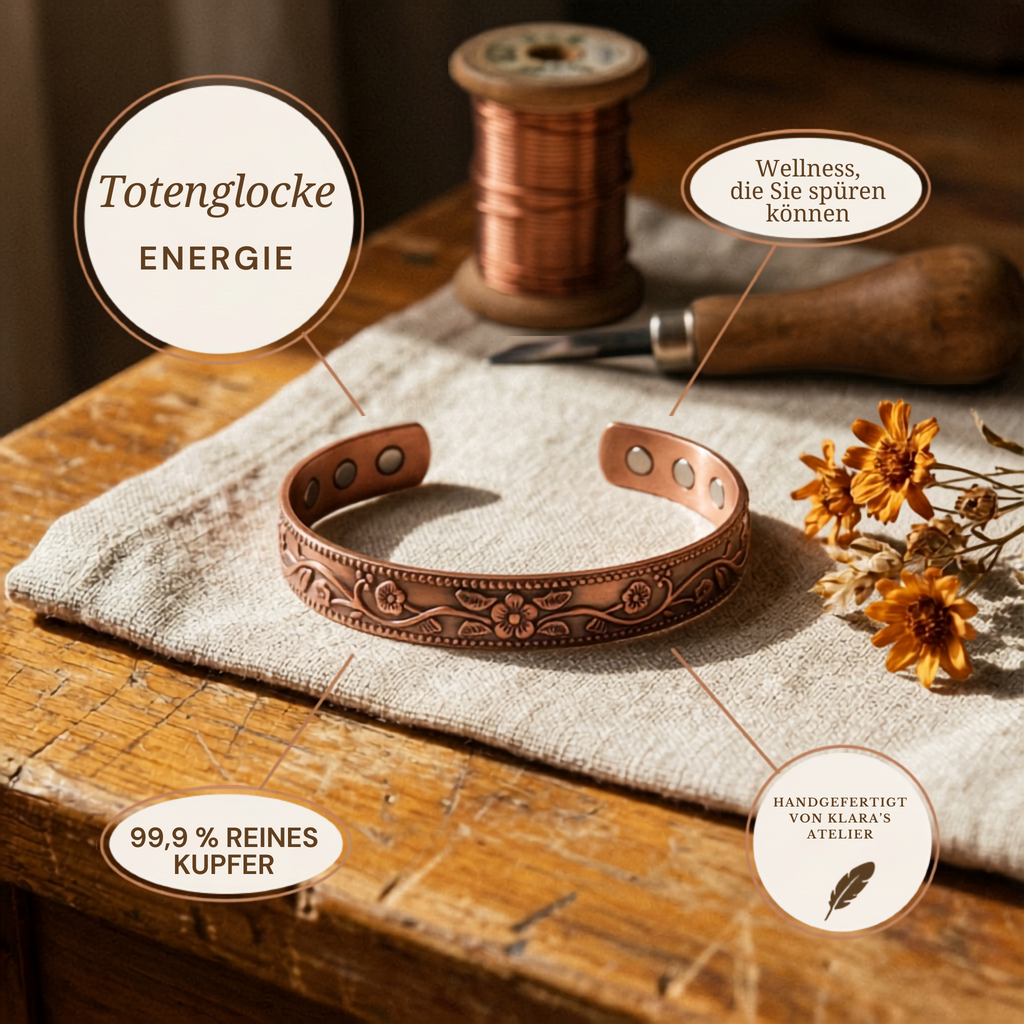 Klara’s Knell Kupferarmreif