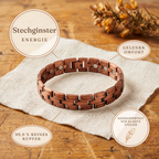 Klara’s Gorse Herren-Kupferarmband