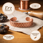 Klara’s Ore Herren-Kupferarmband