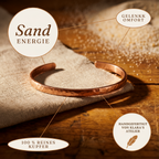 Klara’s Sand Kupfer-Fußkette