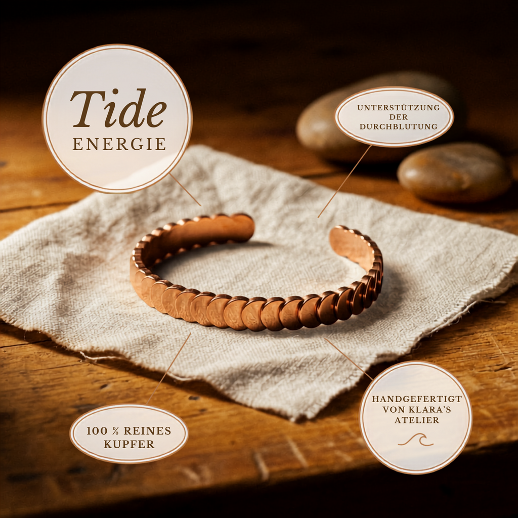 Klara’s Tide Kupferarmband