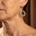 Gold & Silver Vintage Earrings
