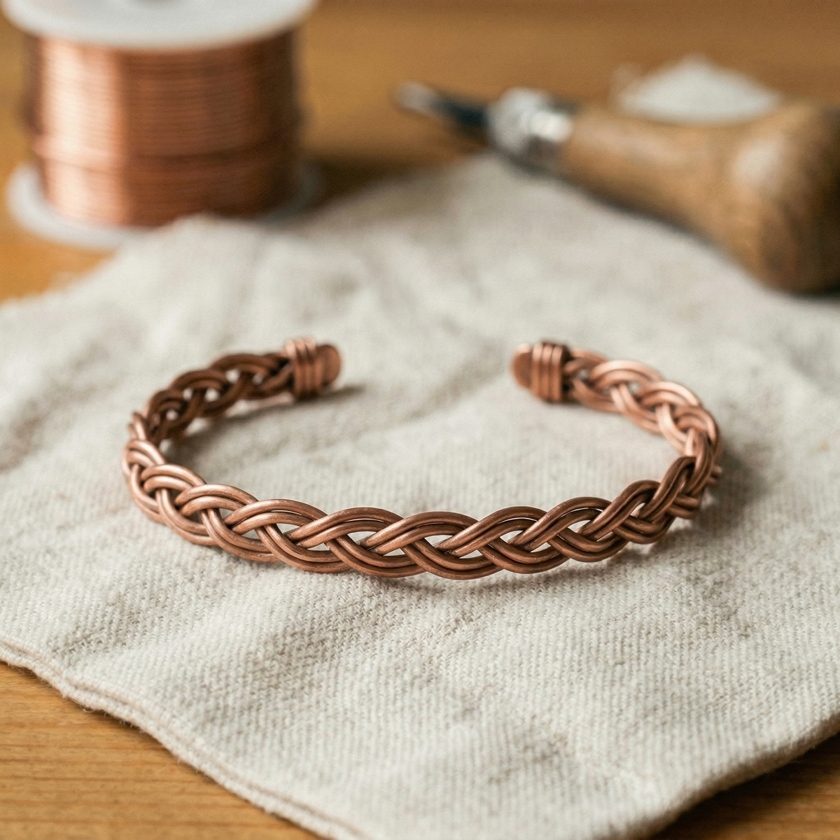 Klara’s Reed Kupfer-Fußkette