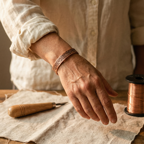 Klara’s Flow Kupferarmband