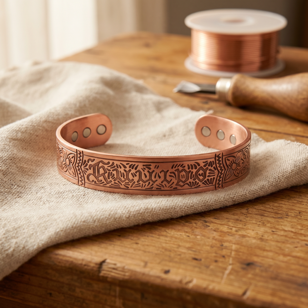 Klara’s Drift Kupferarmband