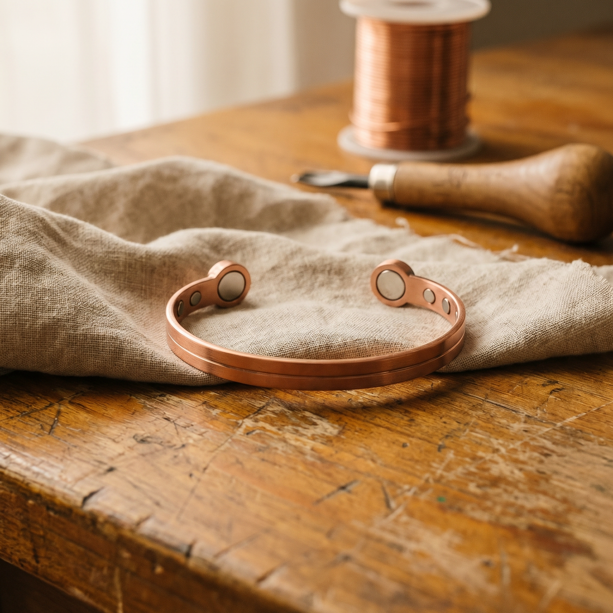 Klara’s Wick Kupferarmband