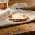 Klara’s Furrow Kupferarmband