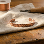 Klara’s Furrow Kupferarmband