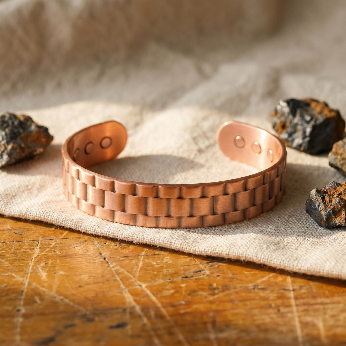 Klara’s Ore Herren-Kupferarmband