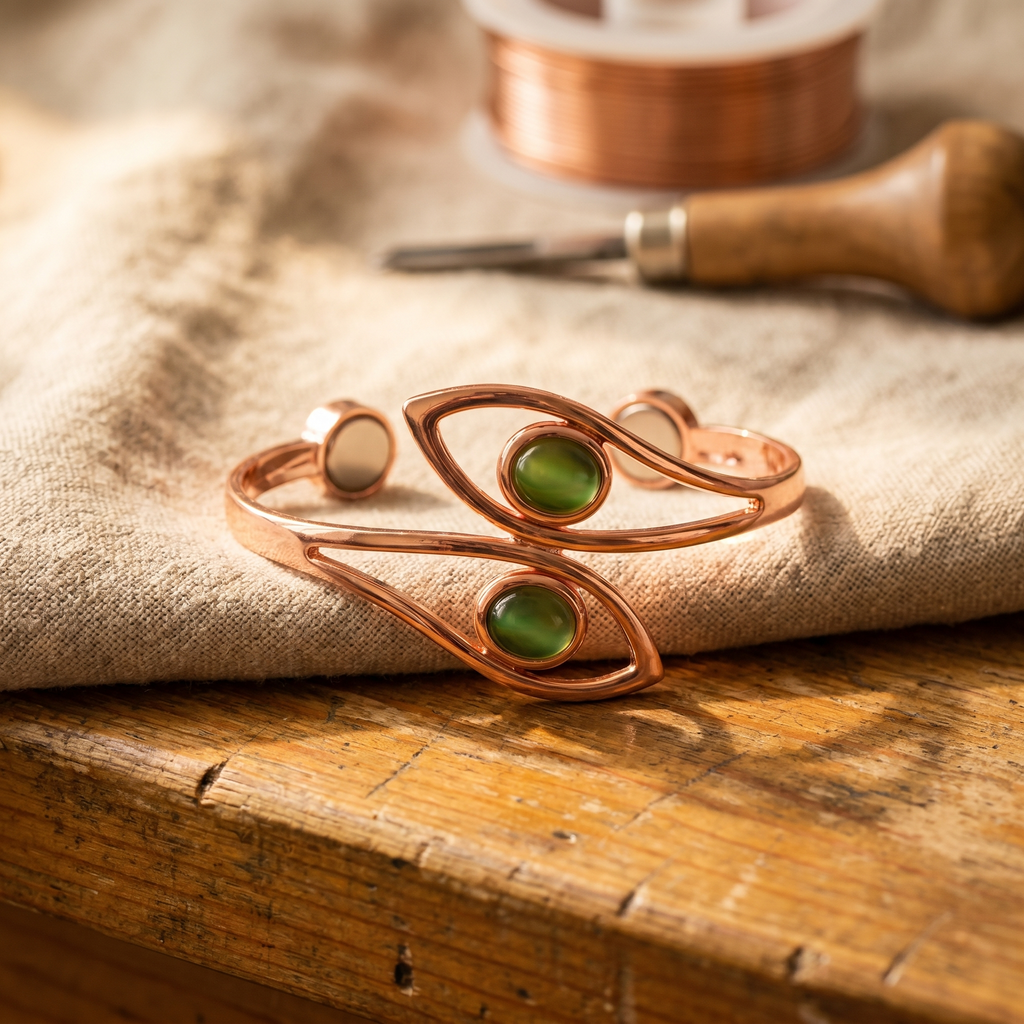Klara’s Opal Kupferarmband