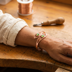 Klara’s Opal Kupferarmband