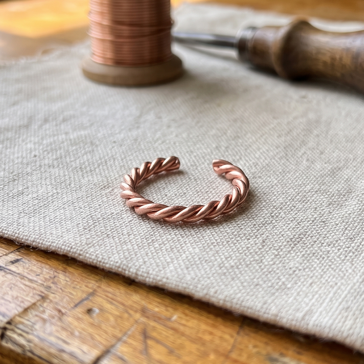 Klara’s Kupfer-Tensor-Ring