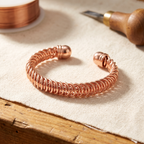 Klara’s Windstoß Kupferarmband