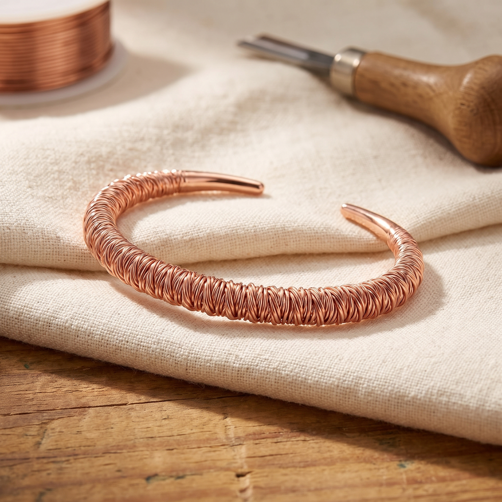 Klara’s Fjord Kupfer-Manschettenarmband
