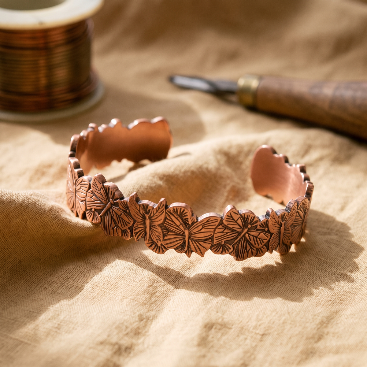 Klara's Himmel Kupferarmband