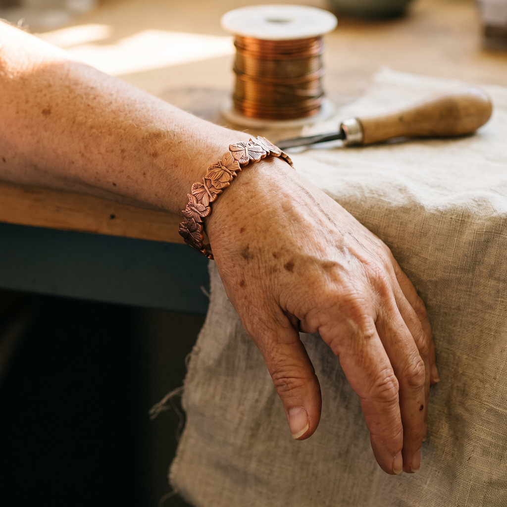 Klara's Himmel Kupferarmband