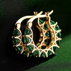 Regal Hoop Earrings