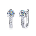 Channel Huggie Earrings
