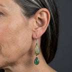 Bohemian Turquoise Drop Earrings
