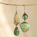Bohemian Turquoise Drop Earrings