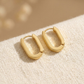 Elegant Geometric Hoop Earrings